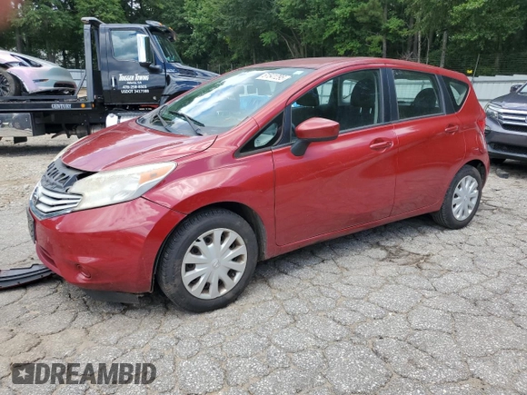 2015 Nissan Note S Plus with VIN 3N1CE2CP1FL404376, listed as a Copart auction lot 61541295 with 129,657 mi miles and Clean title. Bid and sale history available at DreamBid. Image 1.