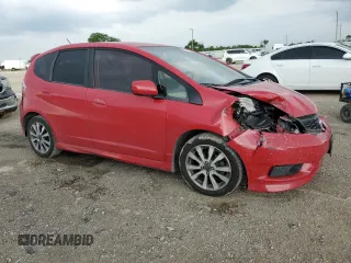 2013 Honda Fit Sport z VIN JHMGE8H62DC003850, wystawiony jako Copart lot #55141065 z przebiegiem 266 938 mil mil oraz Szkoda całkowita • Salvage title. Historia ofert i sprzedaży dostępna na DreamBid. Obrazek 4.