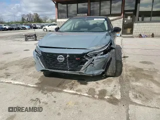 2024 Nissan Sentra SR with VIN 3N1AB8DV4RY279834, listed as a Copart auction lot 53889455 with 5,901 mi miles and Salvage title. Bid and sale history available at DreamBid. Image 13.