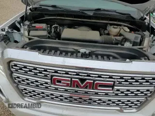 2021 GMC Sierra 1500 Denali with VIN 3GTU9FED3MG449017, listed as a Copart auction lot 86107405 with 56,821 mi miles and Salvage title. Bid and sale history available at DreamBid. Image 13.