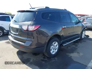 2017 Chevrolet Traverse LS with VIN 1GNKRFKD8HJ316342, listed as a IAAI auction lot 42194704 with 58,172 mi miles and . Bid and sale history available at DreamBid. Image 4.