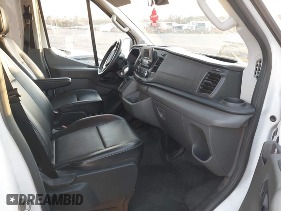 2020 Ford Transit Cargo with VIN 1FTBR1C83LKB60548, listed as a IAAI auction lot 41481254 with 77,761 mi miles and . Bid and sale history available at DreamBid. Image 5.