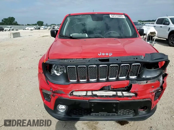 2019 Jeep Renegade Sport with VIN ZACNJBAB6KPJ88838, listed as a Copart auction lot 62315985 with 53,697 mi miles and Salvage title. Bid and sale history available at DreamBid. Image 14.