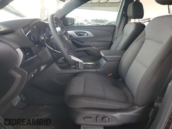 2023 Chevrolet Traverse LT Cloth with VIN 1GNERGKW0PJ129423, listed as a Copart auction lot 49890424 with 17,836 mi miles. Bid and sale history available at carsss.com. Image 7.