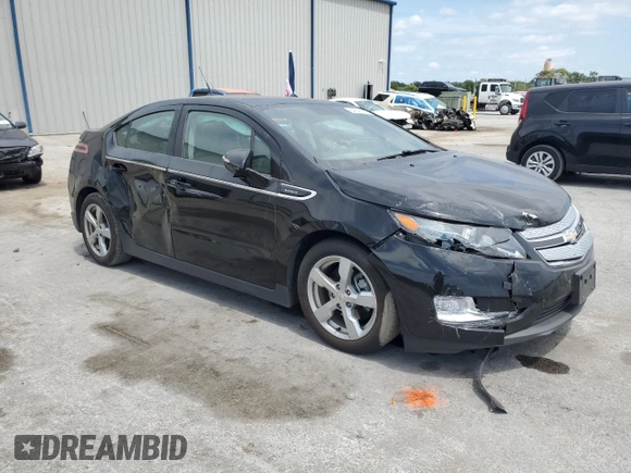 2014 Chevrolet Volt with VIN 1G1RF6E41EU162264, listed as a Copart auction lot 54047255 with 104,424 mi miles and Salvage Title. Bid and sale history available at DreamBid. Image 4.