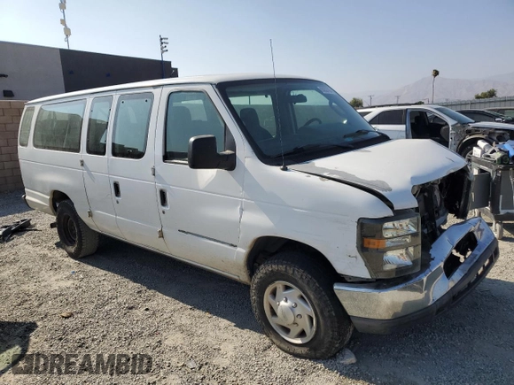 2011 Ford Econoline Passenger XL with VIN 1FBSS3BL9BDA69538, listed as a Copart auction lot 63633795 with 200,023 mi miles and Salvage title. Bid and sale history available at DreamBid. Image 4.