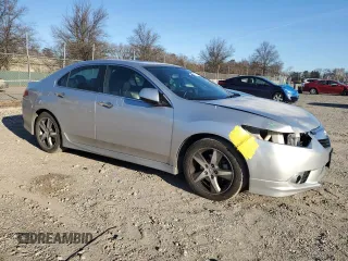 2014 Acura TSX Special Edition with VIN JH4CU2F84EC005085, listed as a Copart auction lot 85777324 with 170,851 mi miles and Salvage title. Bid and sale history available at DreamBid. Image 4.
