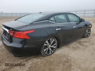 2017 Nissan Maxima SV with VIN 1N4AA6AP6HC445214, listed as a Copart auction lot 48558795 with 89,885 mi miles and Salvage Title. Bid and sale history available at carsss.com. Image 3.