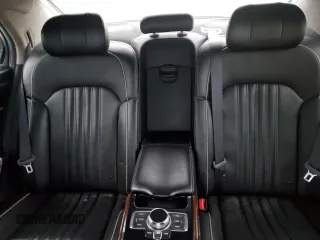 2018 Genesis G90 5.0L Ultimate with VIN KMHG54JH3JU043703, listed as a Copart auction lot 77503744 with 0 mi miles and Salvage Title. Bid and sale history available at carsss.com. Image 10.
