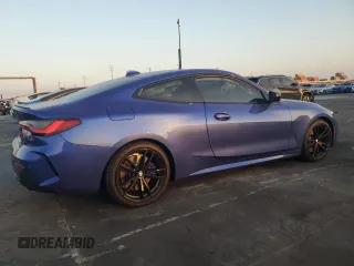 2022 BMW 4 Series 430i z VIN WBA53AP04NCH69132, wystawiony jako Copart lot #83007864 z przebiegiem Nie podano mil oraz Szkoda całkowita • Salvage title. Historia ofert i sprzedaży dostępna na DreamBid. Obrazek 3.