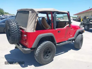 1997 Jeep Wrangler SE with VIN 1J4FY29P0VP417108, listed as a IAAI auction lot 42819409 with 72,761 mi miles and . Bid and sale history available at DreamBid. Image 4.