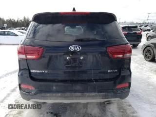 2019 Kia Sorento EX with VIN 5XYPHDA5XKG443455, listed as a Copart auction lot 45269015 with 94,513 mi miles and Salvage Title. Bid and sale history available at DreamBid. Image 6.