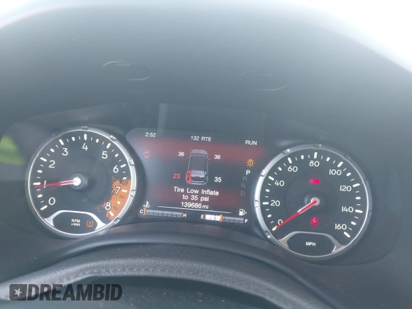 2017 Jeep Renegade Limited with VIN ZACCJBDB3HPE47042, listed as a IAAI auction lot 42117357 with 139,686 mi miles and . Bid and sale history available at DreamBid. Image 15.