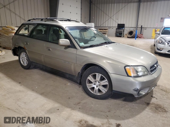 2004 Subaru Legacy Outback 35th Anniversary with VIN 4S3BH815447632779, listed as a Copart auction lot 47202415 with 129,453 mi miles and Salvage title. Bid and sale history available at DreamBid. Image 4.