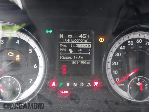 2015 Ram 2500 SLT with VIN 3C6TR5DT9FG662532, listed as a IAAI auction lot 41110509 with 161,486 mi miles. Bid and sale history available at carsss.com. Image 7.
