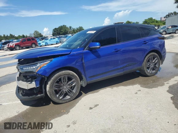 2021 Acura RDX w/A-Spec Package with VIN 5J8TC1H62ML011834, listed as a Copart auction lot 69634364 with 72,584 mi miles and Non Repairable. Bid and sale history available at carsss.com. Image 1.