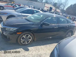 2018 Honda Civic Sedan LX with VIN 19XFC2F56JE024358, listed as a IAAI auction lot 41775704 with 76,794 mi miles. Bid and sale history available at carsss.com. Image 14.