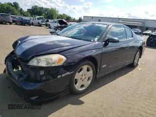 2007 Chevrolet Monte Carlo SS with VIN 2G1WL15C479207901, listed as a Copart auction lot 66077695 with 133,460 mi miles and Salvage title. Bid and sale history available at DreamBid. Image 1.