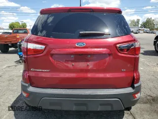2021 Ford EcoSport SE with VIN MAJ3S2GE9MC399425, listed as a Copart auction lot 51862065 with 45,142 mi miles and Salvage Title. Bid and sale history available at carsss.com. Image 6.