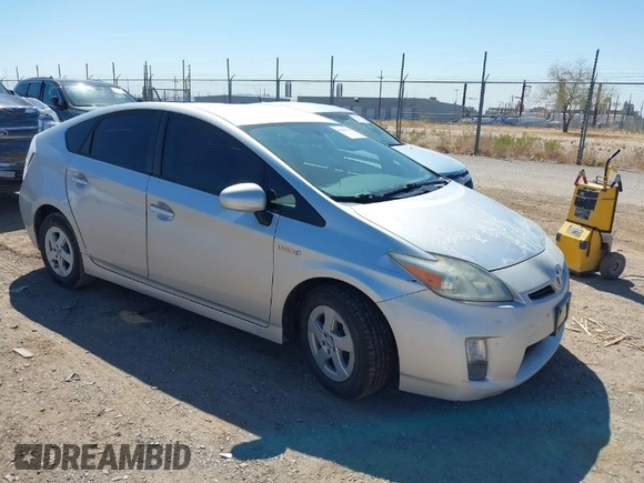 2010 Toyota Prius II with VIN JTDKN3DU8A0065382, listed as a IAAI auction lot 41843736 with 216,994 mi miles and . Bid and sale history available at carsss.com. Image 1.