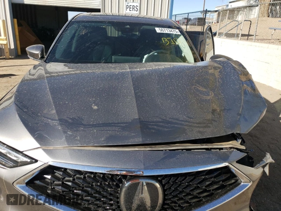 2023 Acura MDX w/Technology Package with VIN 5J8YD9H47PL007508, listed as a Copart auction lot 50713475 with 23,645 mi miles and Salvage Title. Bid and sale history available at carsss.com. Image 13.