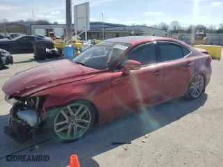 2014 Lexus IS 250 with VIN JTHCF1D21E5013331, listed as a Copart auction lot 45747875 with 166,571 mi miles and Salvage Title. Bid and sale history available at carsss.com. Image 1.