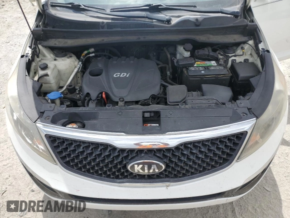 2016 Kia Sportage LX with VIN KNDPB3AC2G7871857, listed as a Copart auction lot 51320345 with 155,057 mi miles and Salvage Title. Bid and sale history available at carsss.com. Image 12.