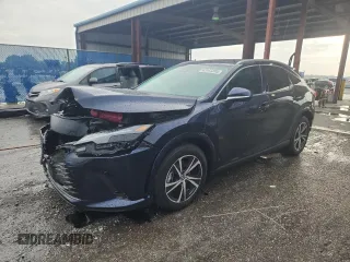 2024 Lexus RX 350h with VIN 2T2BBMCA9RC028196, listed as a Copart auction lot 63143285 with 19,309 mi miles and Salvage title. Bid and sale history available at DreamBid. Image 1.