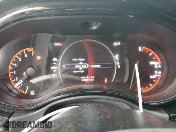2021 Dodge Durango GT Plus z VIN 1C4RDJDG2MC644029, wystawiony jako Copart lot #57954135 z przebiegiem 34 694 mil mil oraz Szkoda całkowita • Salvage title. Historia ofert i sprzedaży dostępna na DreamBid. Obrazek 9.
