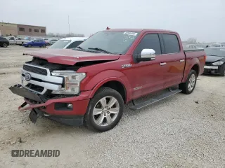 2018 Ford F-150 XL z VIN 1FTFW1E1XJFD96095, wystawiony jako Copart lot #44538465 z przebiegiem 141 855 mil mil oraz Szkoda całkowita • Salvage title. Historia ofert i sprzedaży dostępna na DreamBid. Obrazek 1.