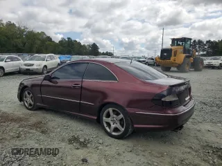 2006 Mercedes-Benz CLK-Class 5.0L with VIN WDBTJ75J86F177176, listed as a Copart auction lot 74430134 with 145,294 mi miles and Salvage Title. Bid and sale history available at carsss.com. Image 2.