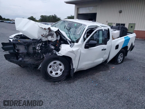 2024 Nissan Frontier S with VIN 1N6ED1CL9RN620445, listed as a Copart auction lot 58032905 with Not provided miles and Non repairable. Bid and sale history available at DreamBid. Image 1.