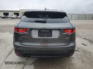 2018 Jaguar F-Pace 20d Premium with VIN SADCJ2FNXJA257790, listed as a Copart auction lot 81945434 with 76,524 mi miles and Clean Title. Bid and sale history available at DreamBid. Image 6.