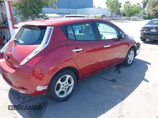 2013 Nissan LEAF SL with VIN 1N4AZ0CP5DC418535, listed as a IAAI auction lot 42084970 with 51,361 mi miles and . Bid and sale history available at DreamBid. Image 4.