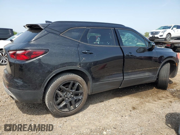 2019 Chevrolet Blazer z VIN 3GNKBDRS1KS664938, wystawiony jako Copart lot #51482625 z przebiegiem Nie podano mil oraz Szkoda całkowita • Salvage title. Historia ofert i sprzedaży dostępna na DreamBid. Obrazek 3.