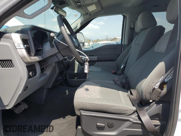 2024 Ford F-350 XL with VIN 1FT8W3DT1RED53094, listed as a Copart auction lot 55148685 with 20,582 mi miles and Clean Title. Bid and sale history available at DreamBid. Image 7.