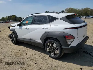 2025 Hyundai Kona SEL with VIN KM8HB3AB7SU192250, listed as a Copart auction lot 50984135 with 8,400 mi miles and Clean Title. Bid and sale history available at carsss.com. Image 2.