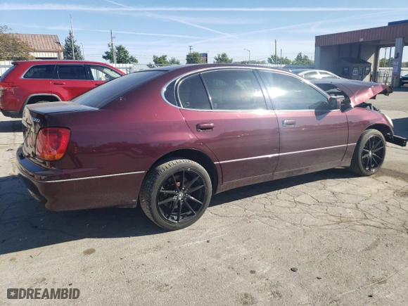 2003 Lexus GS 300 with VIN JT8BD69S830183820, listed as a Copart auction lot 73977444 with 118,874 mi miles and Salvage Title. Bid and sale history available at carsss.com. Image 3.