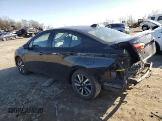 2021 Nissan Versa SV with VIN 3N1CN8EV0ML839675, listed as a Copart auction lot 48136185 with 116,783 mi miles and Salvage Title. Bid and sale history available at carsss.com. Image 2.