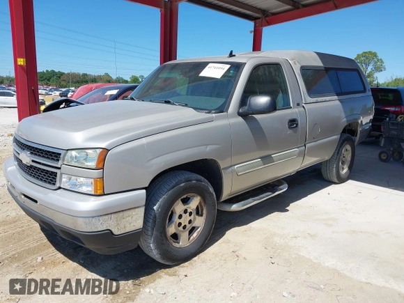 2006 Chevrolet Silverado 1500 Work Truck with VIN 3GCEK14Z96G184034, listed as a IAAI auction lot 41741094 with 188,326 mi miles. Bid and sale history available at carsss.com. Image 2.