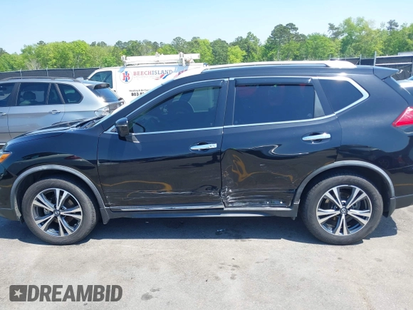 2017 Nissan Rogue SL with VIN JN8AT2MT4HW407893, listed as a IAAI auction lot 41975454 with 105,284 mi miles and . Bid and sale history available at DreamBid. Image 14.