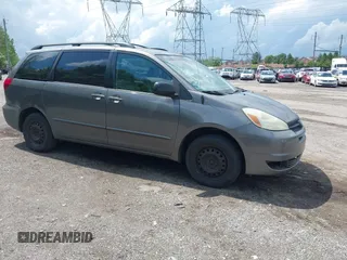 2004 Toyota Sienna CE with VIN 5TDZA23C34S129567, listed as a IAAI auction lot 42186295 with 184,220 mi miles and . Bid and sale history available at DreamBid. Image 1.