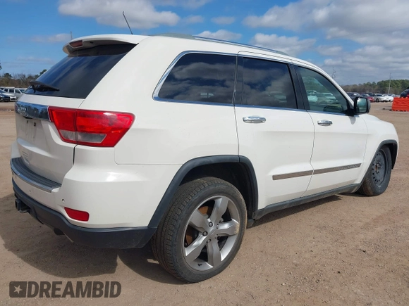 2011 Jeep Grand Cherokee Overland with VIN 1J4RS6GT9BC601388, listed as a IAAI auction lot 41462759 with 172,563 mi miles and . Bid and sale history available at DreamBid. Image 4.