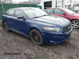 2017 Ford Sedan Police Interceptor with VIN 1FAHP2MT8HG126632, listed as a IAAI auction lot 41751191 with 999,999 mi miles. Bid and sale history available at carsss.com. Image 1.