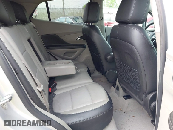 2016 Buick Encore Leather with VIN KL4CJCSB8GB716681, listed as a IAAI auction lot 42151311 with 55,772 mi miles and . Bid and sale history available at DreamBid. Image 8.