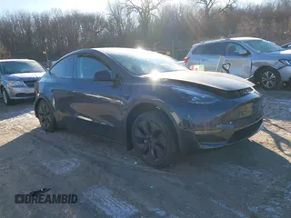 2024 Tesla Model Y Long Range with VIN 7SAYGAEE5RF201368, listed as a IAAI auction lot 41248963 with Not Provided miles and . Bid and sale history available at DreamBid. Image 1.