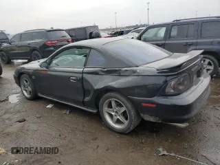 1995 Ford Mustang GT with VIN 1FALP42T6SF280181, listed as a Copart auction lot 43756215 with 57,522 mi miles and Salvage title. Bid and sale history available at DreamBid. Image 2.