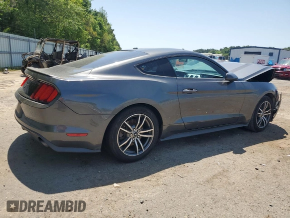 2017 Ford Mustang EcoBoost with VIN 1FA6P8TH9H5217623, listed as a Copart auction lot 52558825 with 81,796 mi miles and Salvage Title. Bid and sale history available at DreamBid. Image 3.