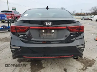 2021 Kia Forte GT-Line with VIN 3KPF34AD6ME297508, listed as a Copart auction lot 85297774 with 93,191 mi miles and Salvage Title. Bid and sale history available at carsss.com. Image 6.