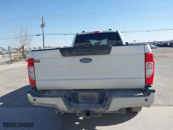 2020 Ford Super Duty F-250 SRW XL with VIN 1FT7W2BT4LEC30180, listed as a IAAI auction lot 41676405 with 136,645 mi miles. Bid and sale history available at carsss.com. Image 16.